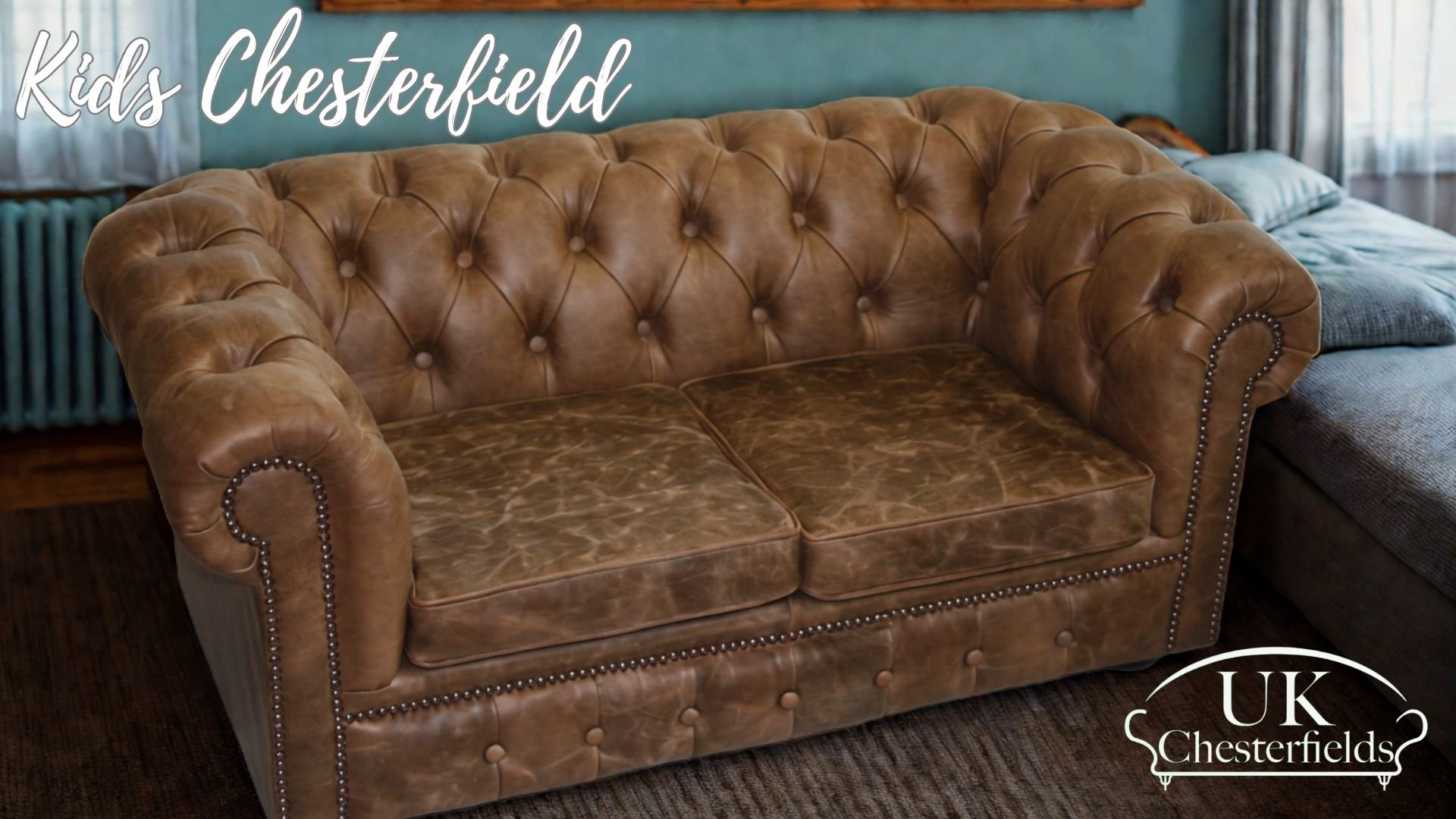Kids Chesterfield 1 2 Seater Sofa. UK Chesterfields